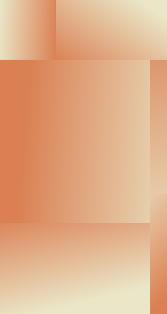 A digital abstract background featuring overlapping rectangular shapes in warm peach and orange gradient tones.